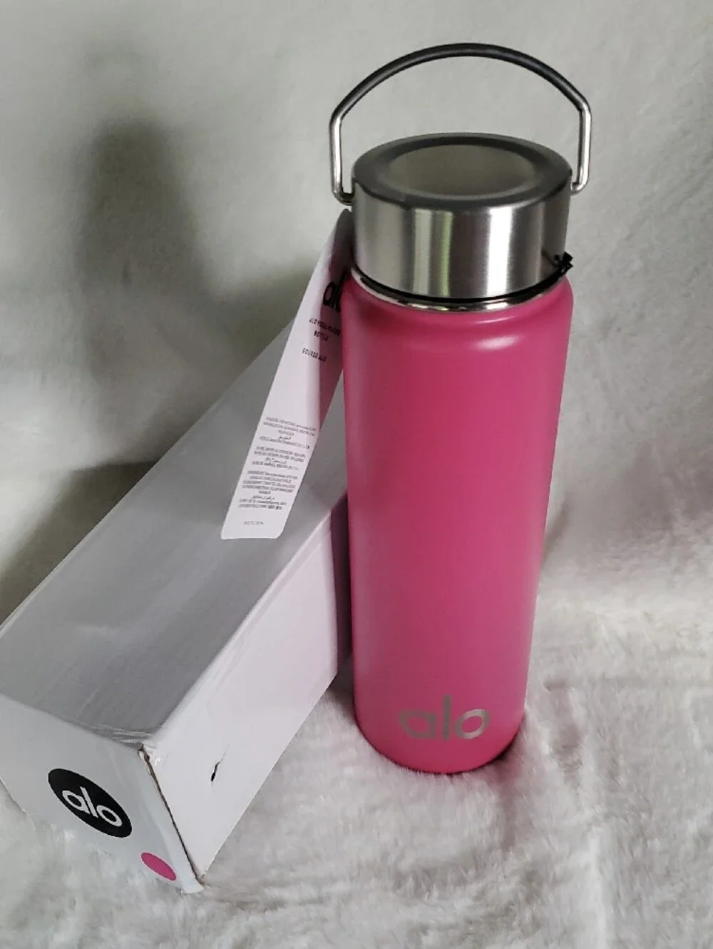 ALO Yoga Pink Insulated Steel Bottle